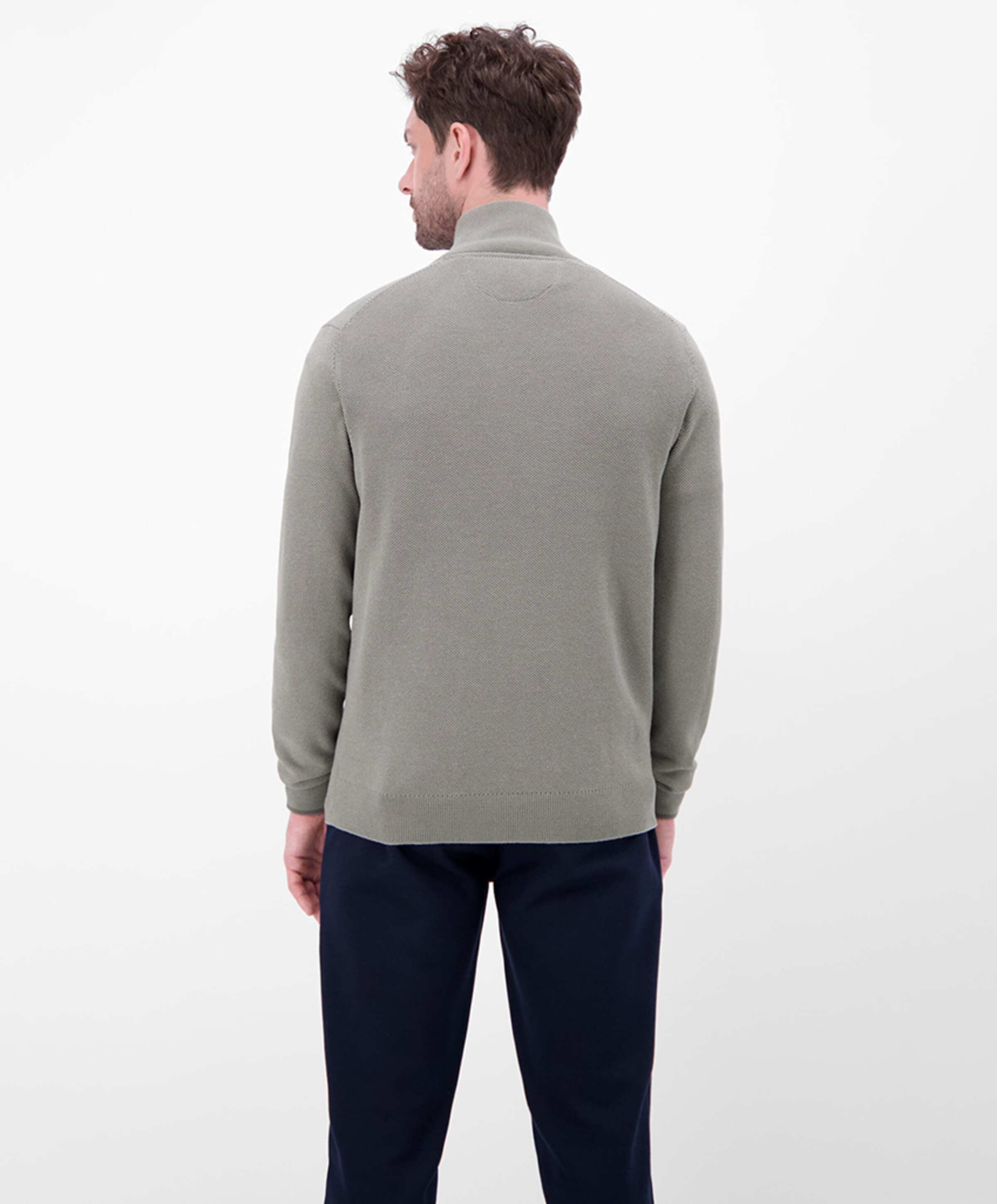 Lerros Heren vest grijs