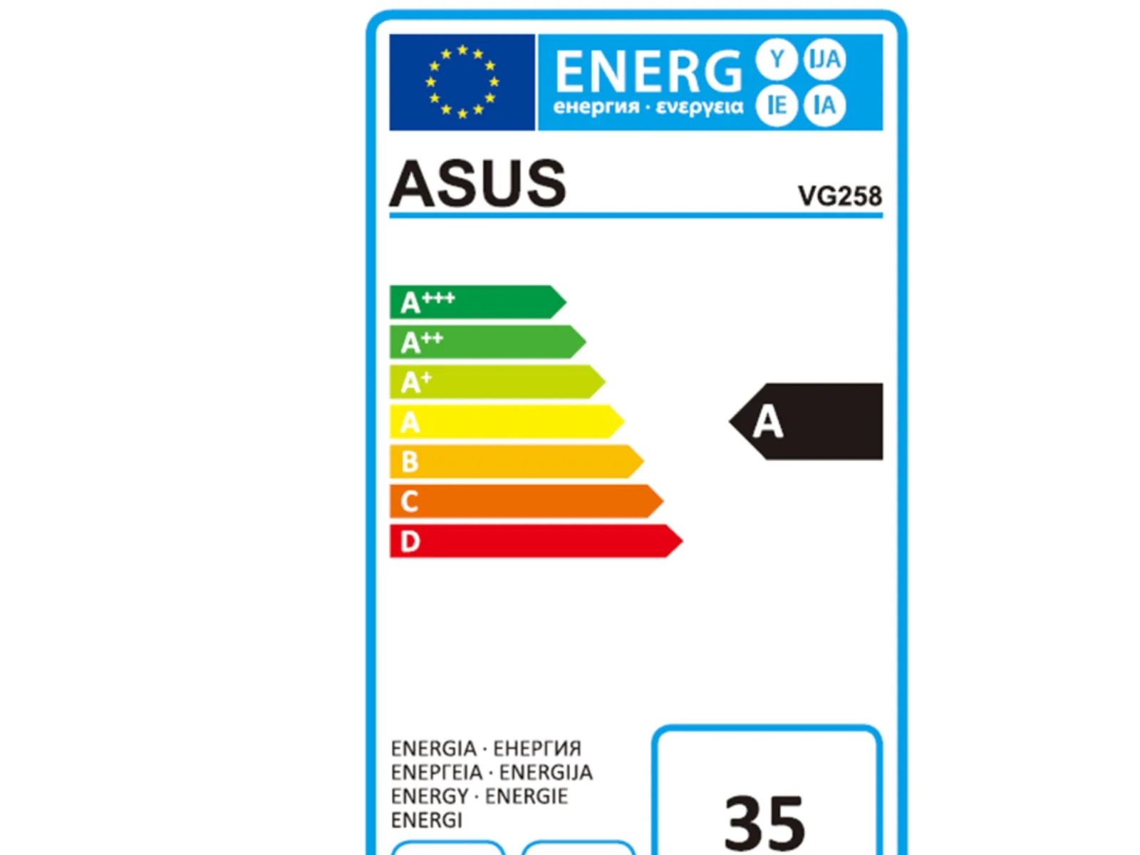 [OUTLET] - ASUS VG258QR - LED-skærm - 24.5