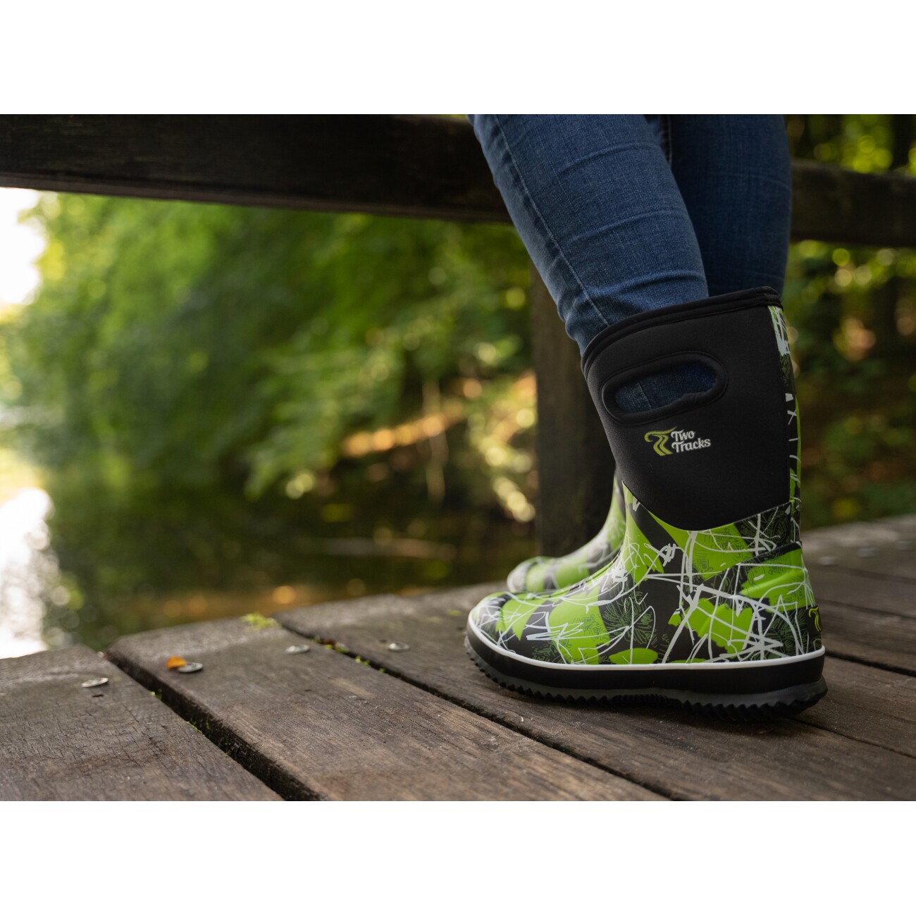 TwoTracks Frieda Neoprenstiefel halbhoch 37 - EU