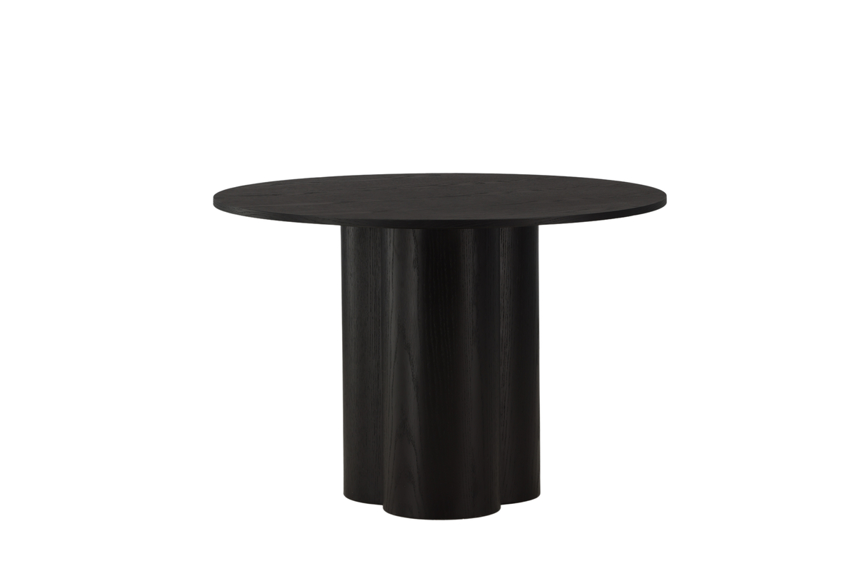 Eettafel Grenaa Ø110 cm zwart