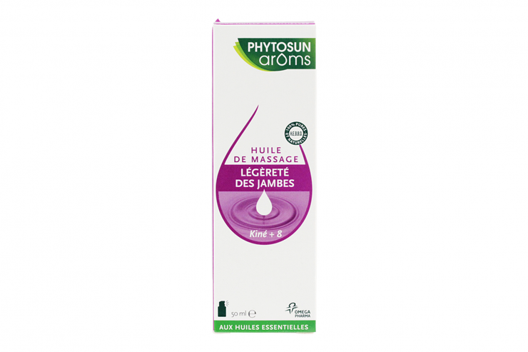 Huile massage légèreté jambes 50ml