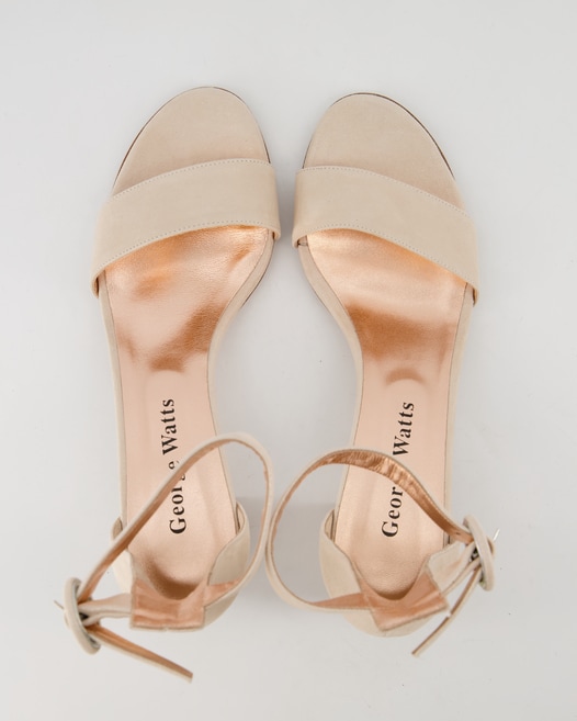 George Watts Cardine 55 Sandalen in Beige