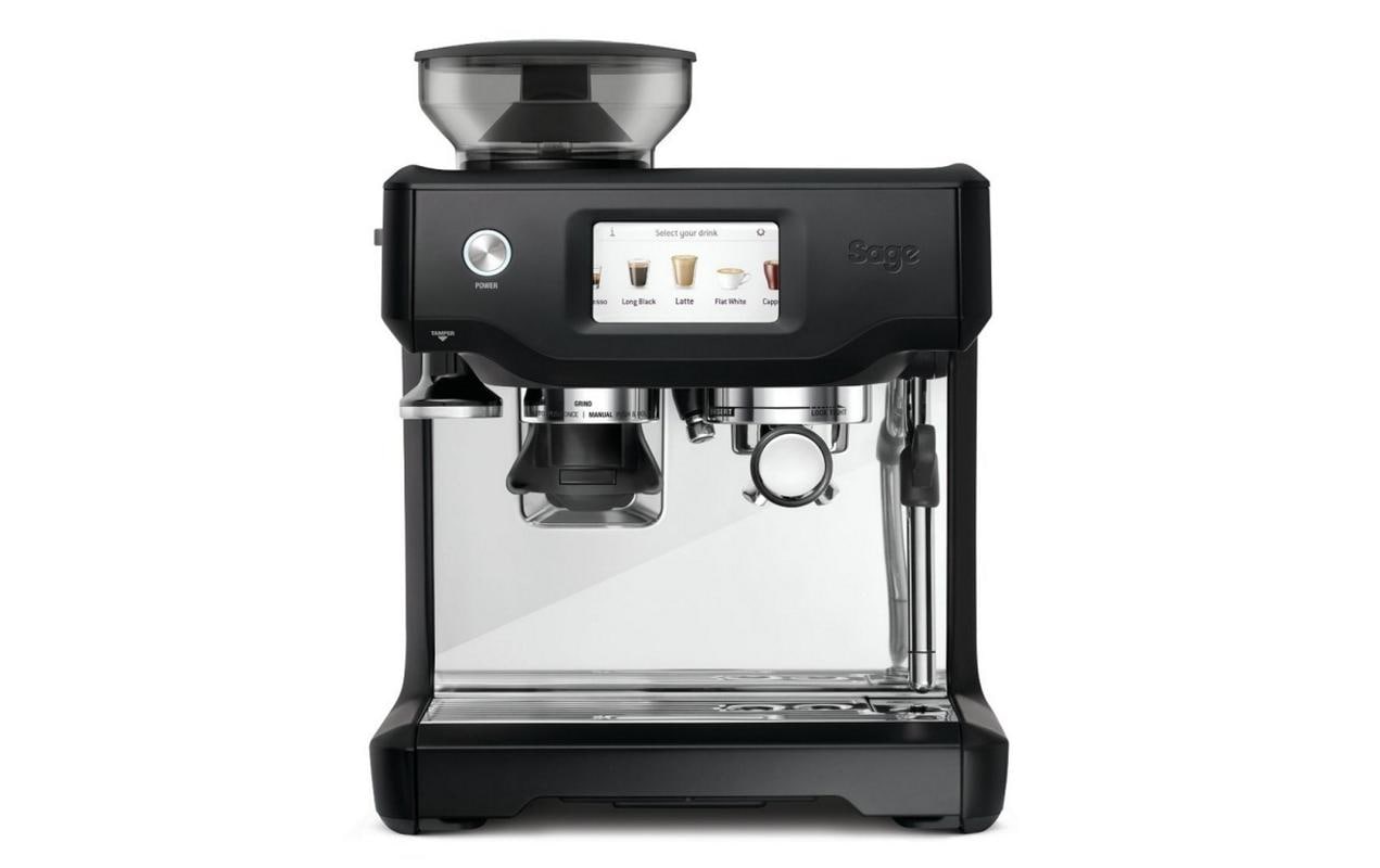 Siebträgermaschine Barista Touch Trüffelschwarz<br>Kompakte und vielseitige Maschine für Kaffee in Barista-Qualität, schwarz