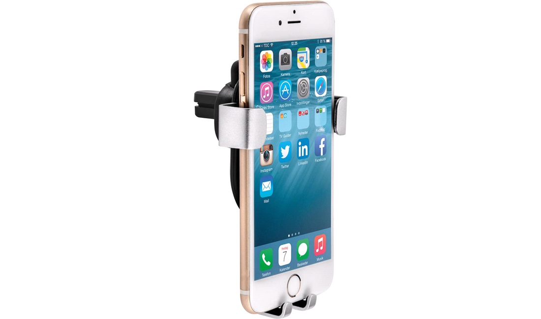 Gravity mobilholder til luftkanal