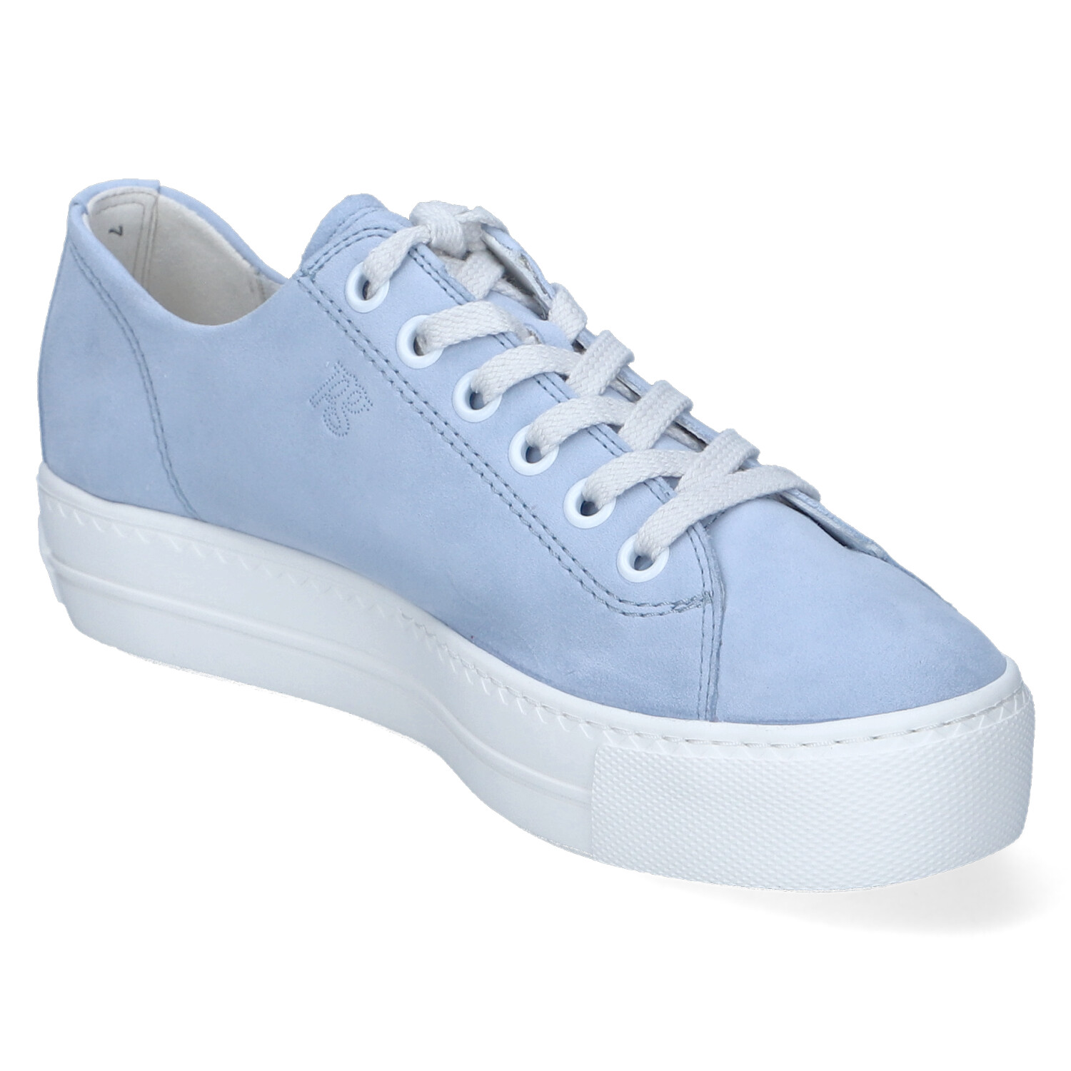Paul Green Schnürschuhe - hellblau