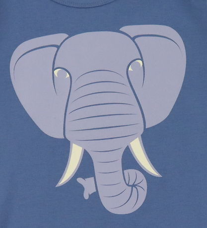 DYR-Cph Bluse - Dyrroar - Cold Blue Elefant