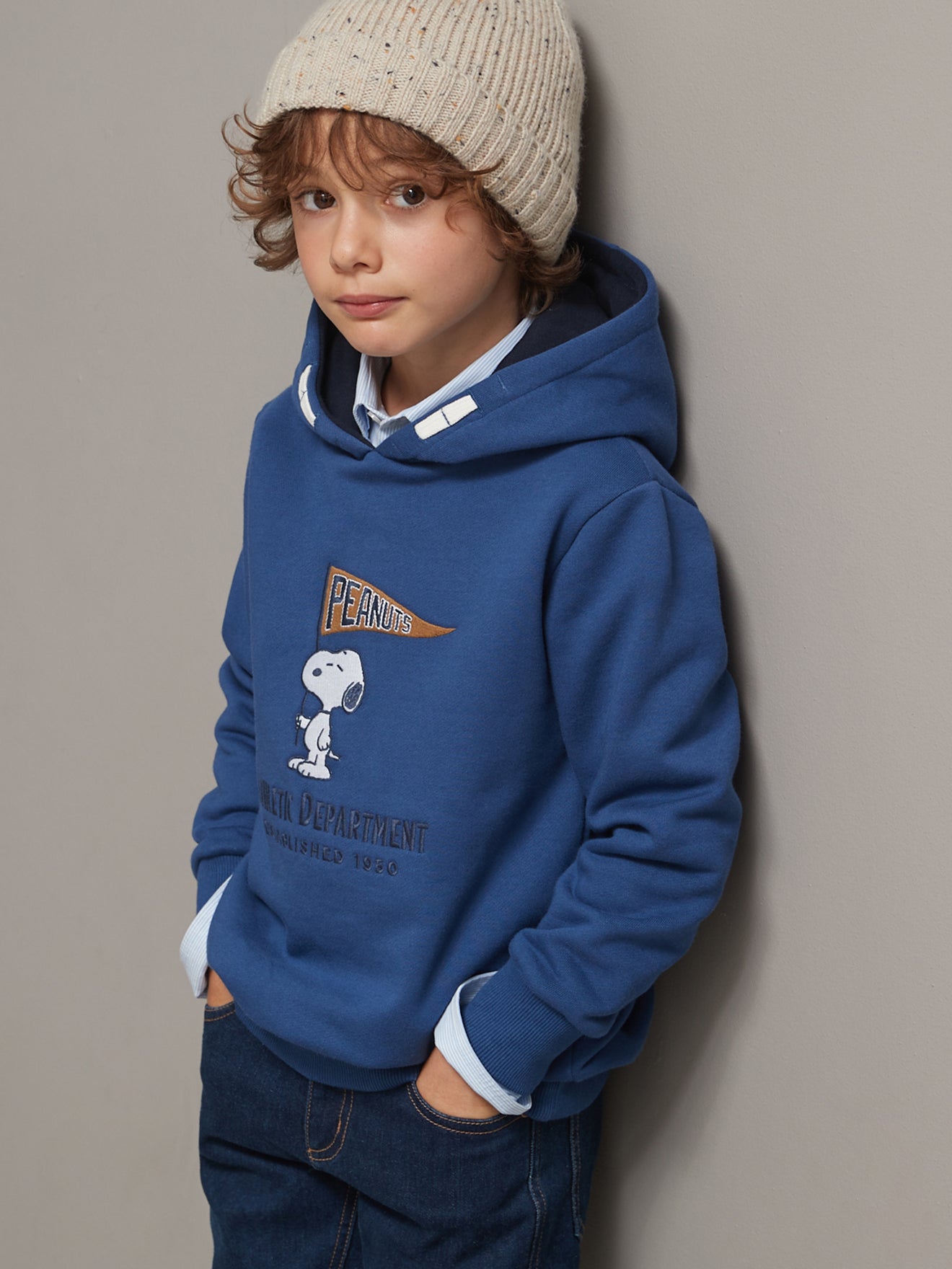 Sweat Enfant Cyrillus x PEANUTS(TM) Collection Snoopy
