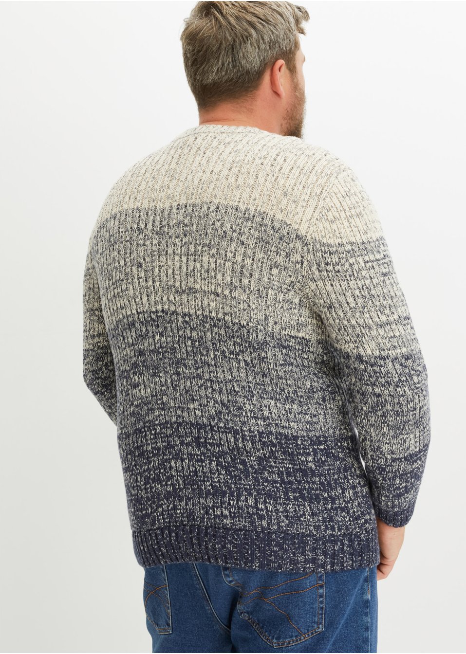 Pull à dégradé de couleur