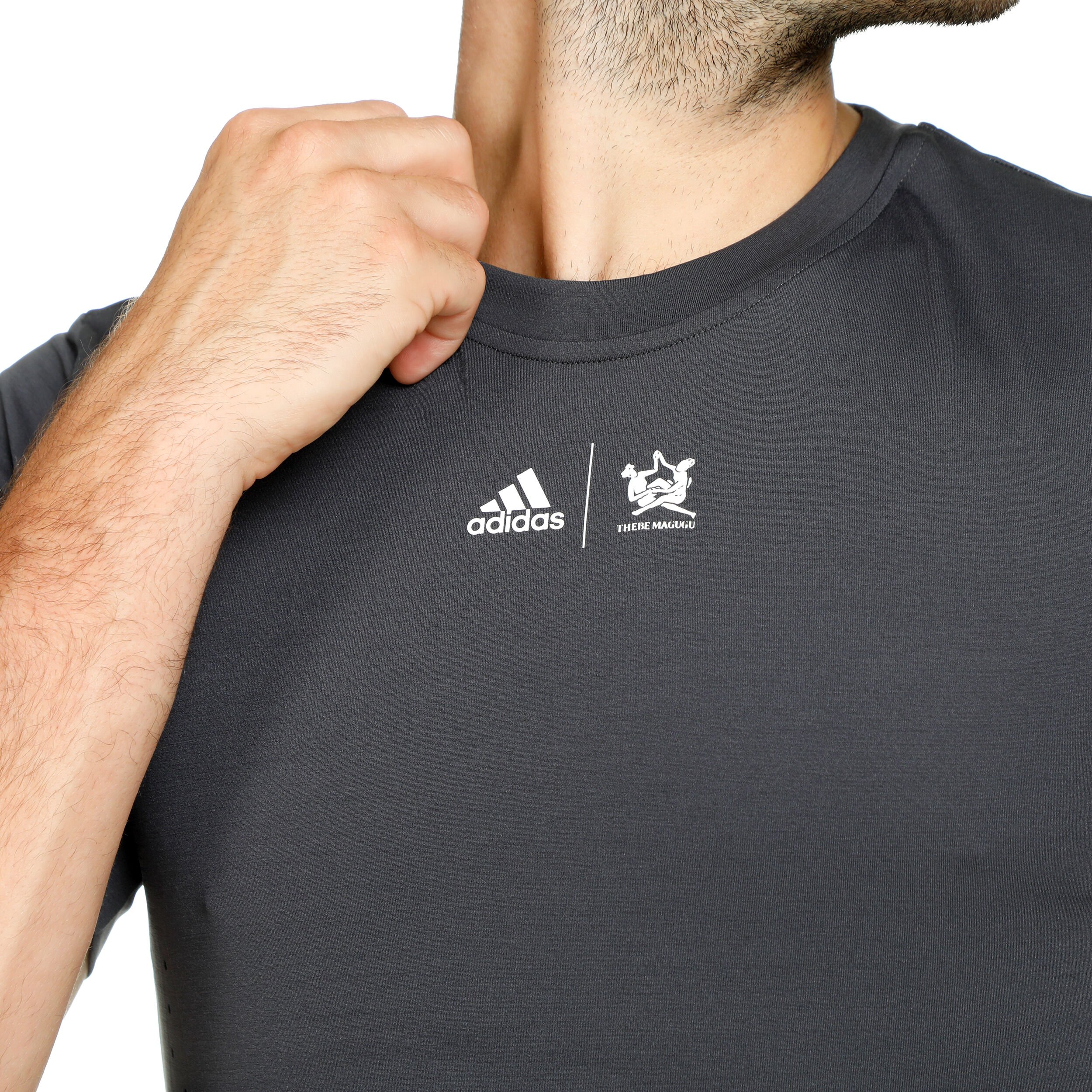 adidas New York Printed T-shirt Hommes - Gris
