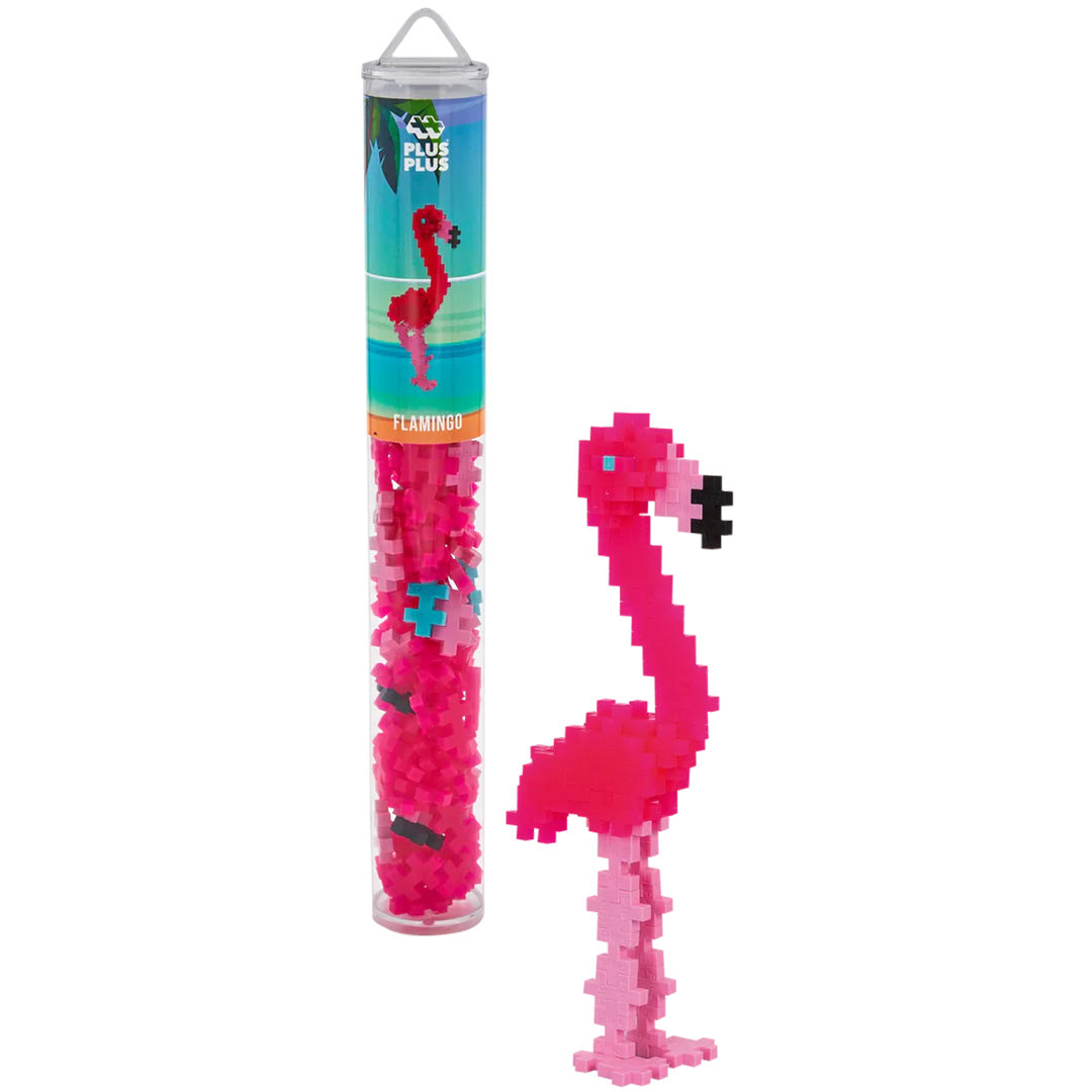plus-plus bouwstenen flamingo - 100st