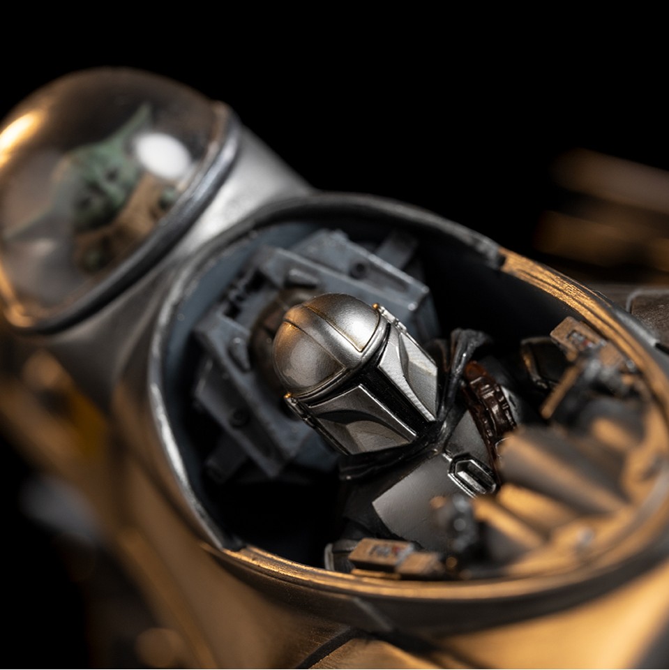 Star War - Mando's N-1 Starfighter Statue Demi Scale 1/20