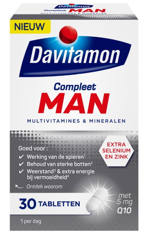 Davitamon Compleet Man 30 tabletten