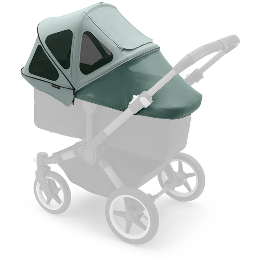bugaboo Sonnendach mit Lüftungsfenstern Breezy Donkey 5 Pine Green