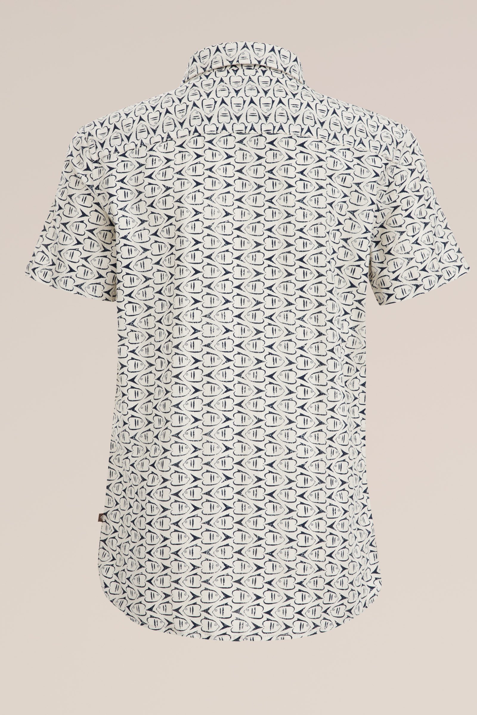 Jongens overhemd met dessin WE Fashion Wit