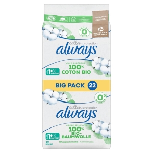 always Ultra Binde Cotton Long Bigpack, 18 Stück