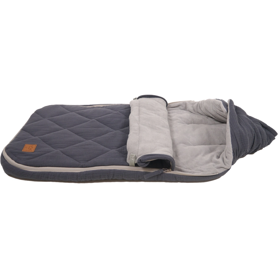 KAISER Sommer Fußsack anthracite