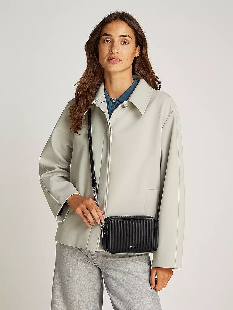 CALVIN KLEIN Tasche - Mini Bag MINI LINE QUILT schwarz