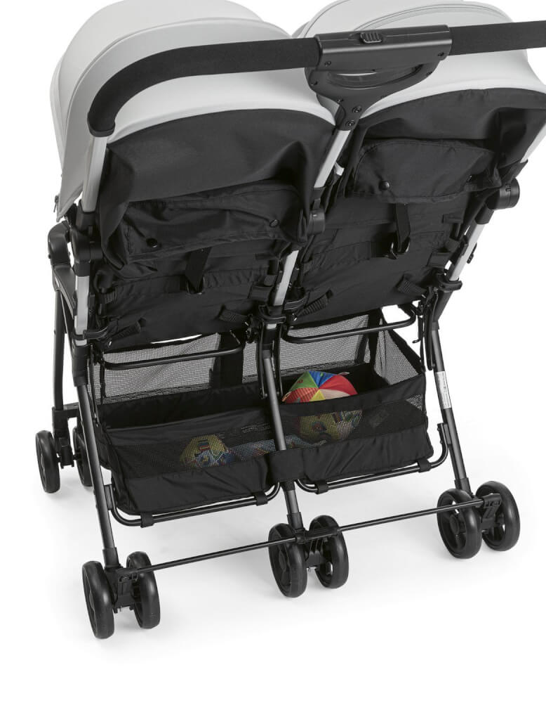 Chicco Zwillingsbuggy Ohlal Twin Silver Cat