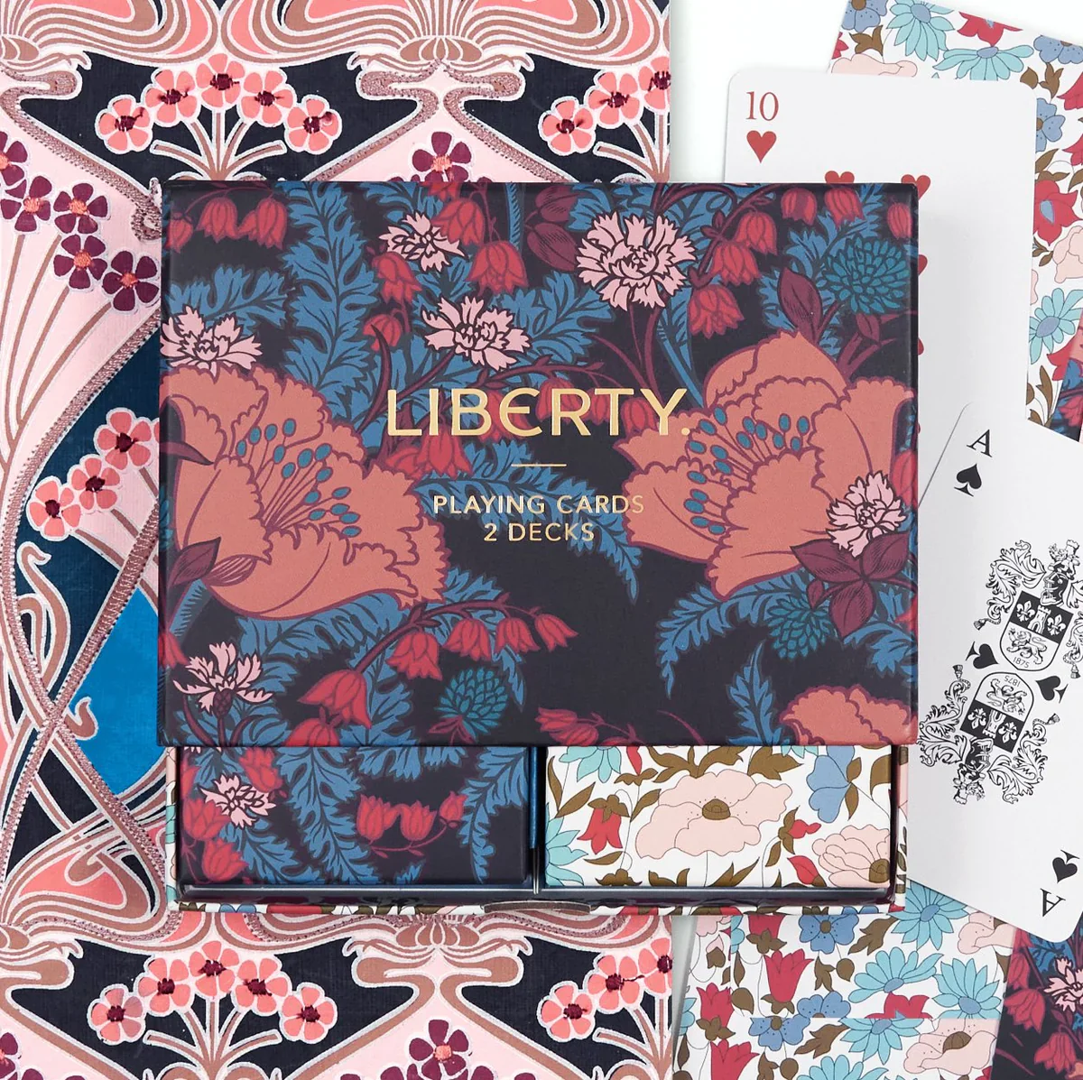 Zik Zak  Liberty Flora spillekortsæt