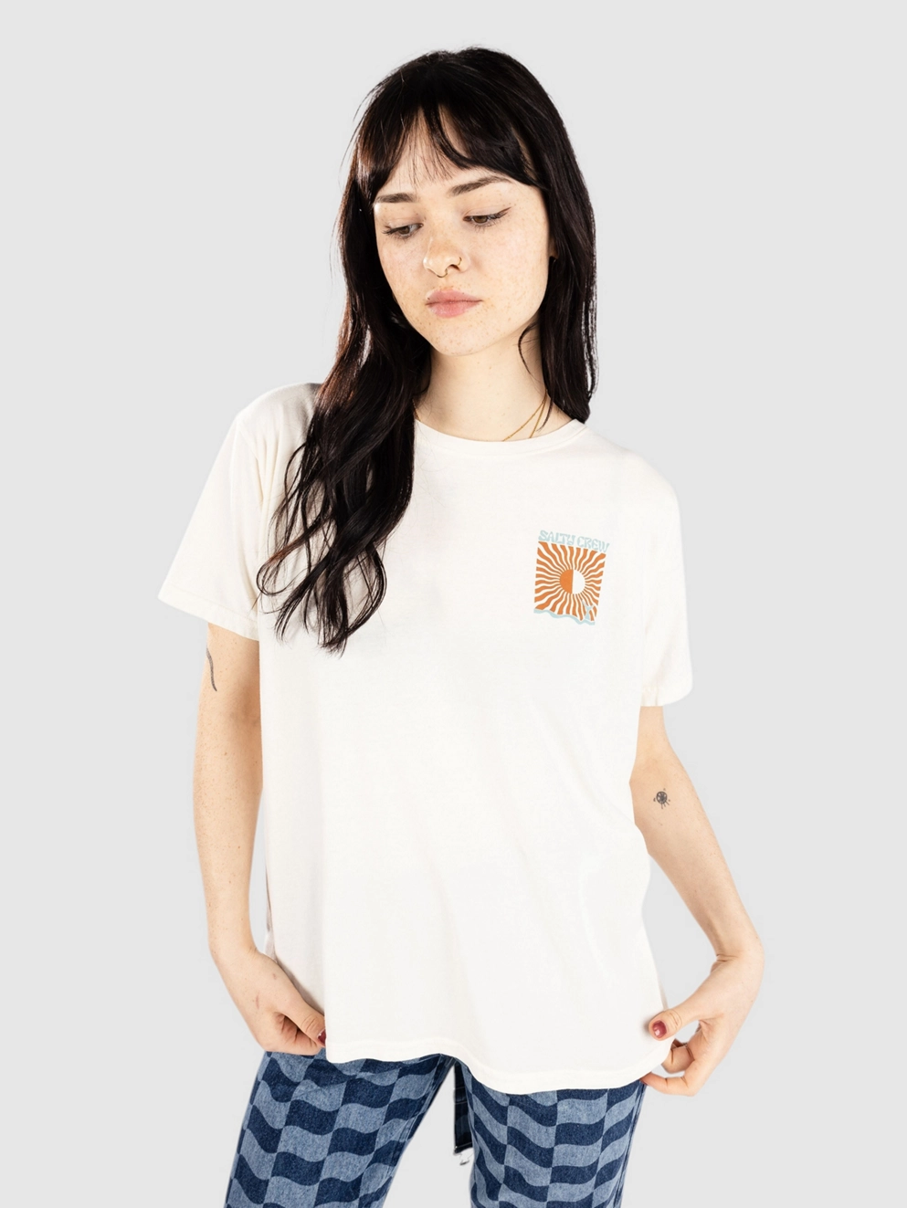 Salty Crew Optic Sea B.F T-Shirt off white