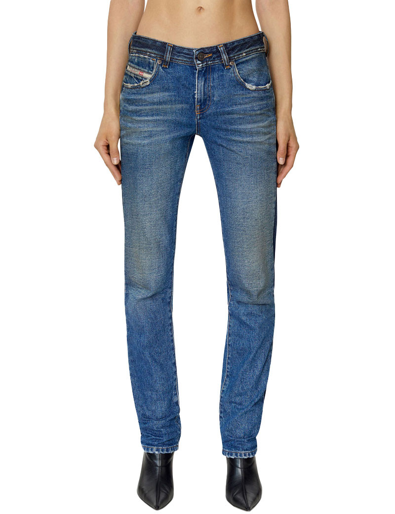 DIESEL JEAN FEMME NON STRETCH BICOLOR 9E22