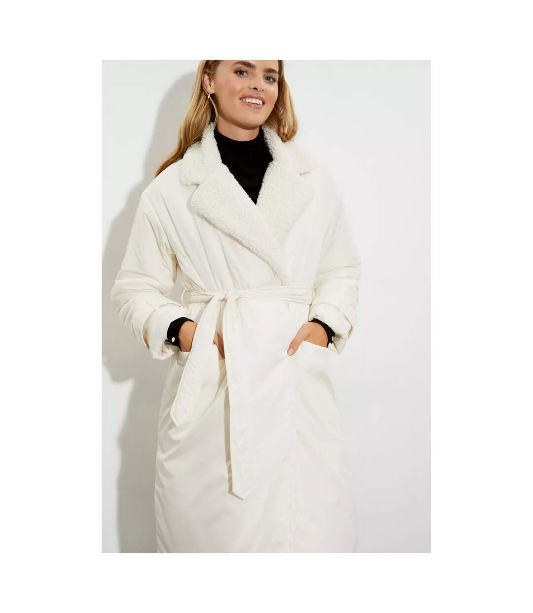 Dorothy Perkins - Manteau - Femme (Blanc) - UTDP539
