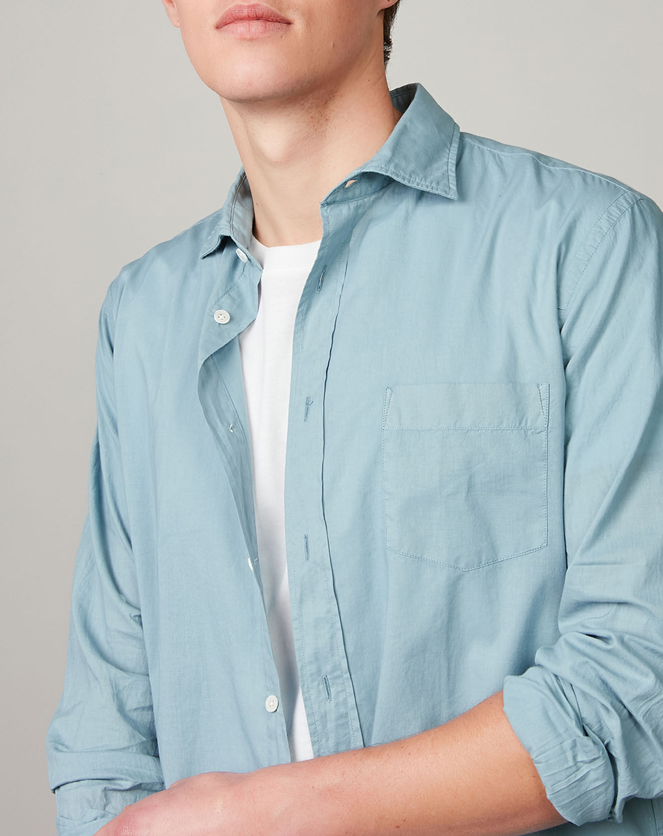 Hartford Chemise regular Paul Pat oyster
