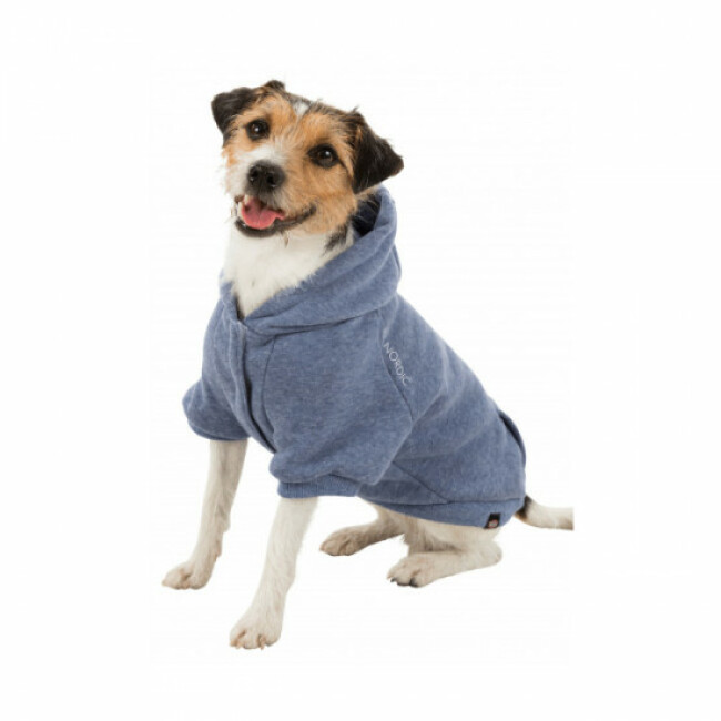 Manteau Flensburg sweat à capuche Bleu pour chien