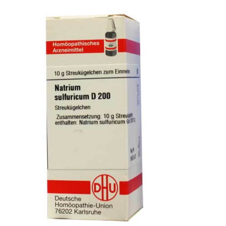 DHU Natrium sulfuricum D 200 Globuli, 10 g