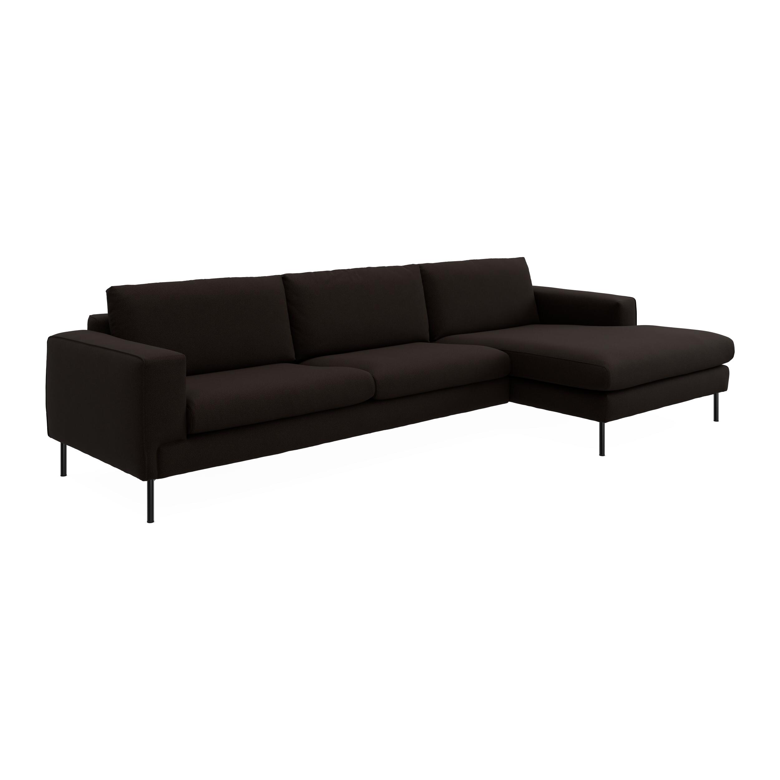 Nyland højrevendt sofa med chaiselong