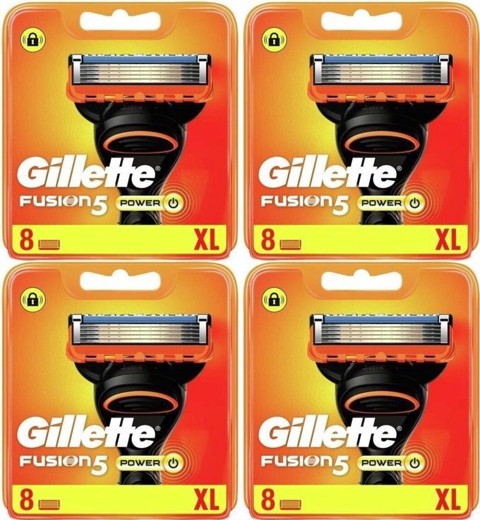 Gillette Fusion5 Power Scheermesjes 32 Stuks