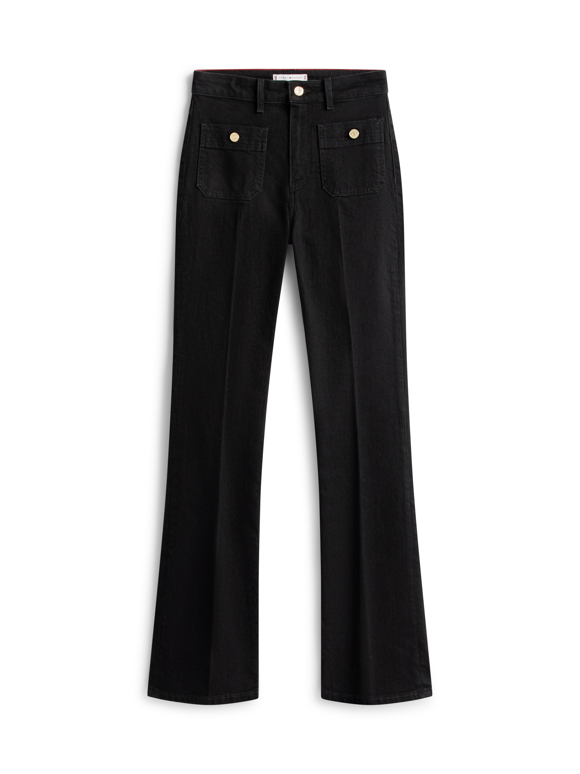Tommy Hilfiger Bootcut-Jeans »DNM BLACK BOOTCUT HW«