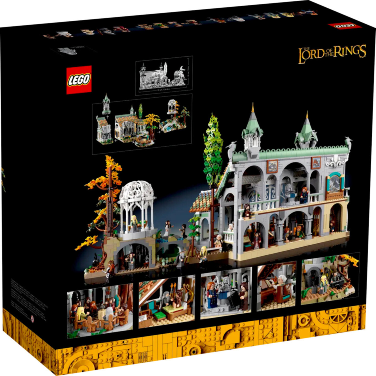 LEGO® Icons 10316 Der Herr der Ringe: Bruchtal™ (LEGO® Rare Set)