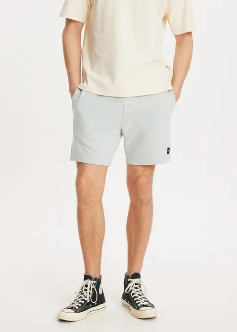 Basic sweat short groen (GRN.LME)