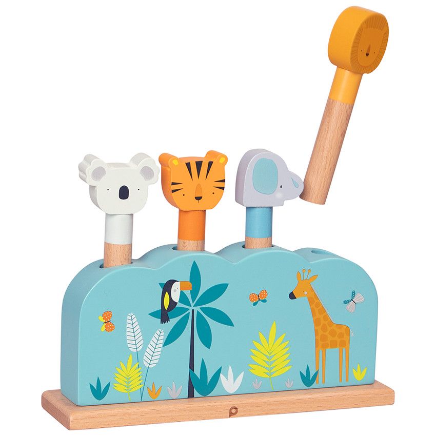 Jeu pop up - Crazy jungle - Ecru