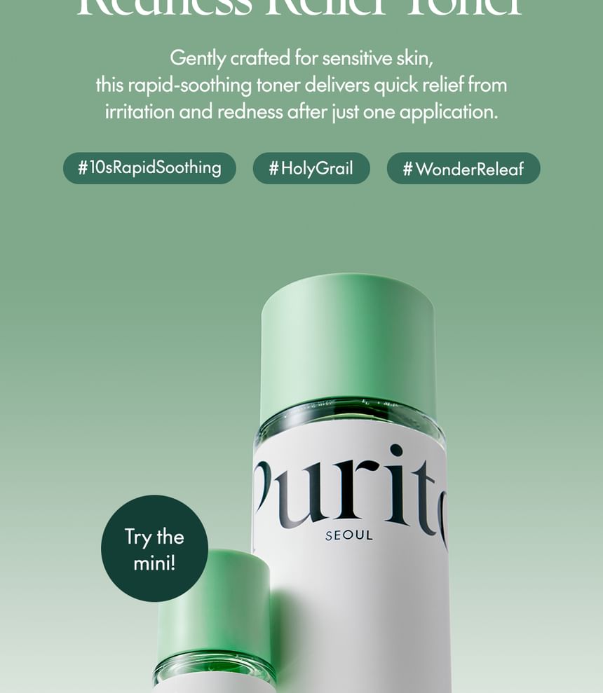 Purito SEOUL - Wonder Releaf Centella Toner ongeparfumeerde mini