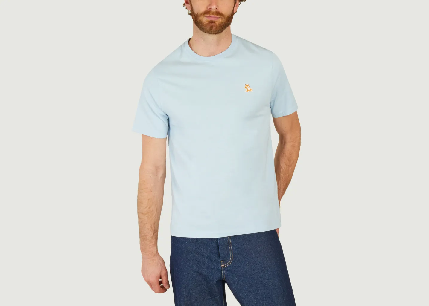 T-shirt Chillax Fox Patch Maison Kitsuné