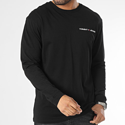 Tee Shirt Manches Longues Classic Linear 6879 Noir