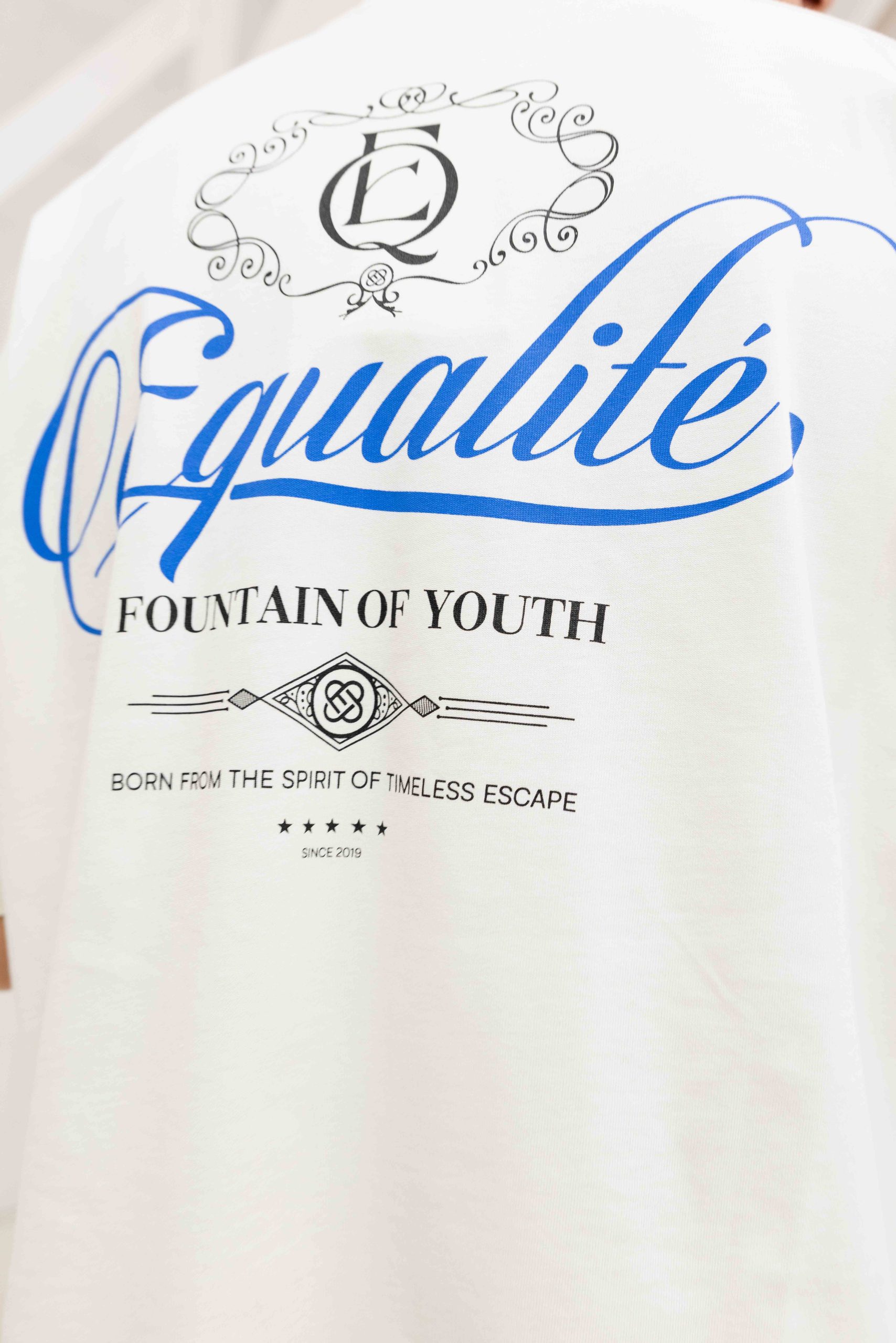 Equalité Yuki Boxy T-Shirt 2.0 Heren Gebroken Wit