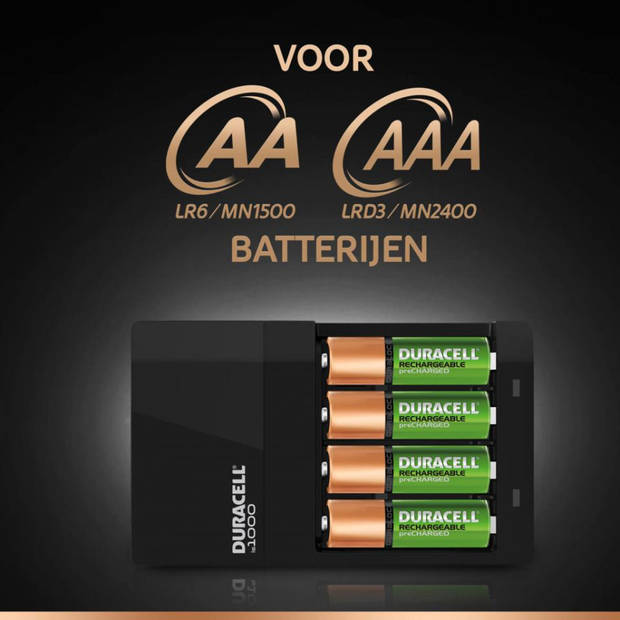 Duracell CEF 14 oplader