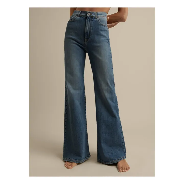 Jeanerica Jean Flare Fuji 5-pocket Coton Bio | Mid Vintage