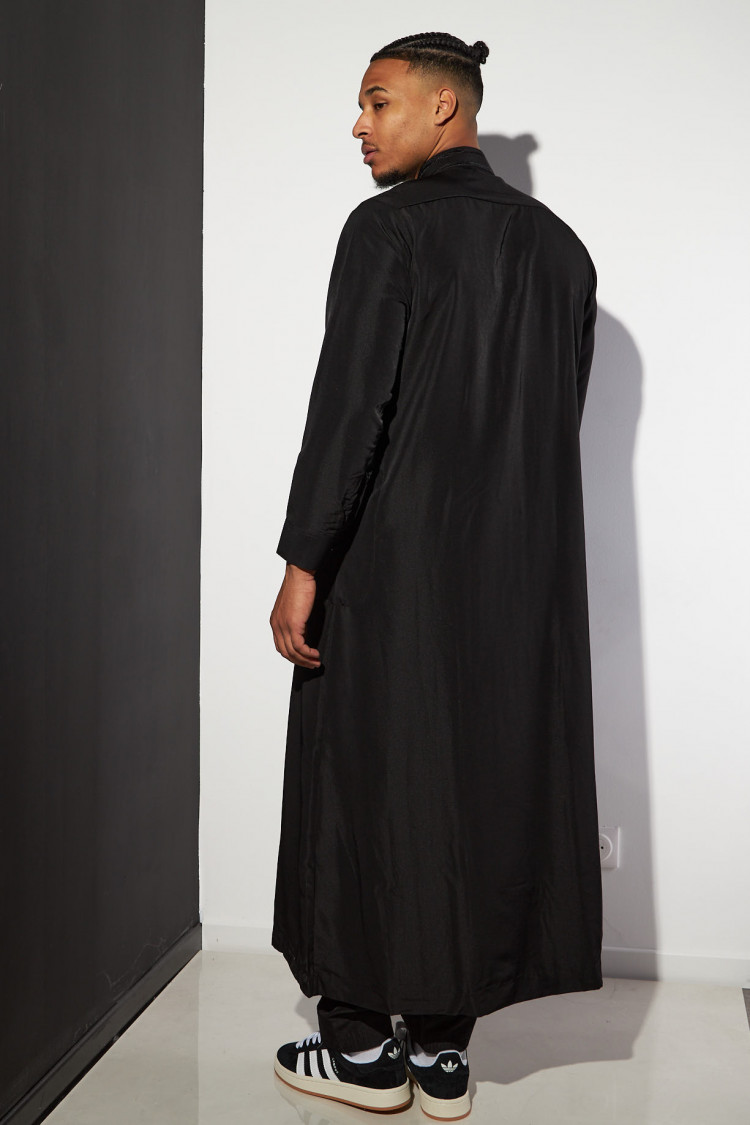 Ensemble 2 pièces qamis + pantalon noir