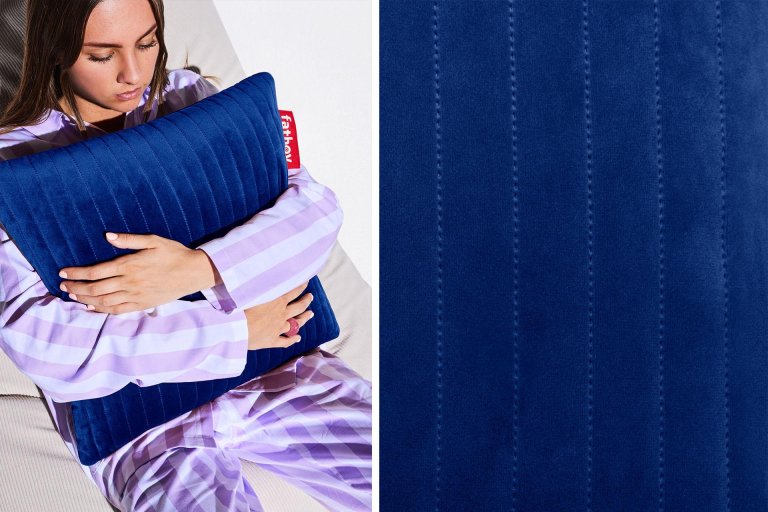 Fatboy Hotspot Pillow Line warmtekussen quadro 45x45 Lila