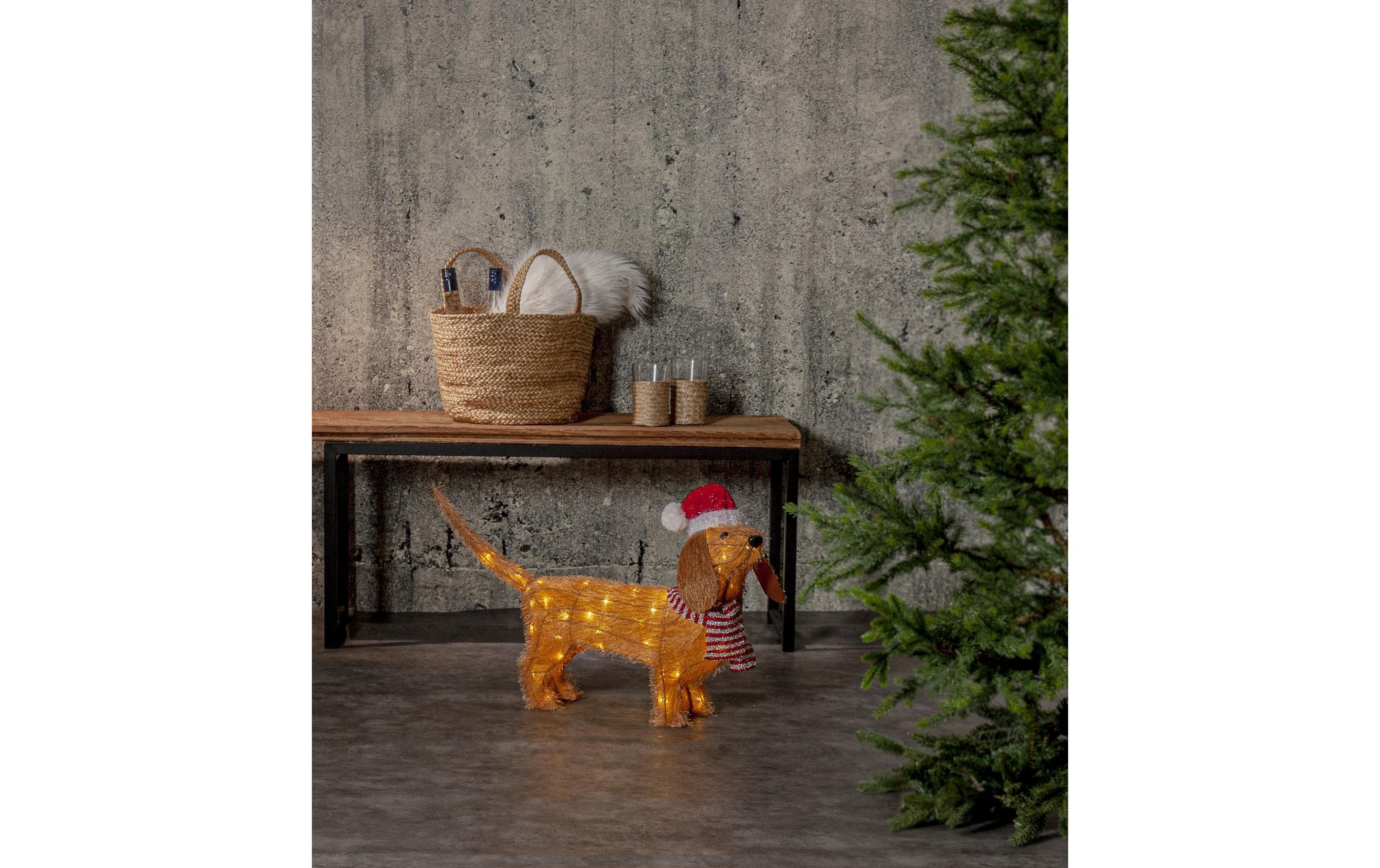 LED-Figur Tecidy, 42 cm, BraunLED Dekoration