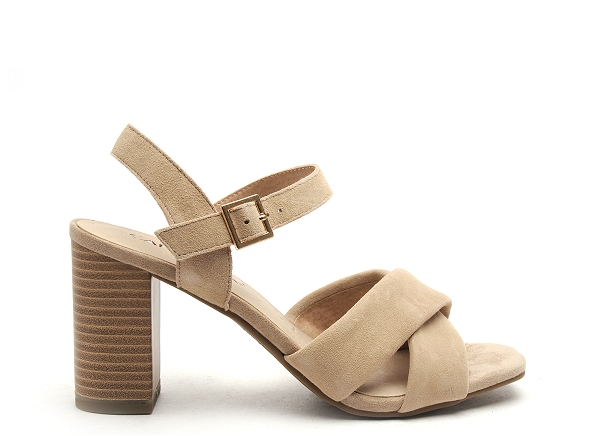 Caprice nu pieds talons femme 28302 beige