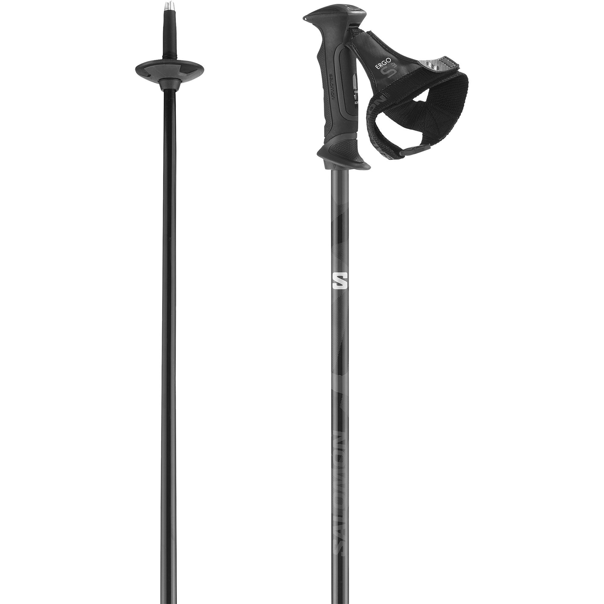 Salomon SC1 Ergo S3 Carbon Alpin Skistöcke schwarz