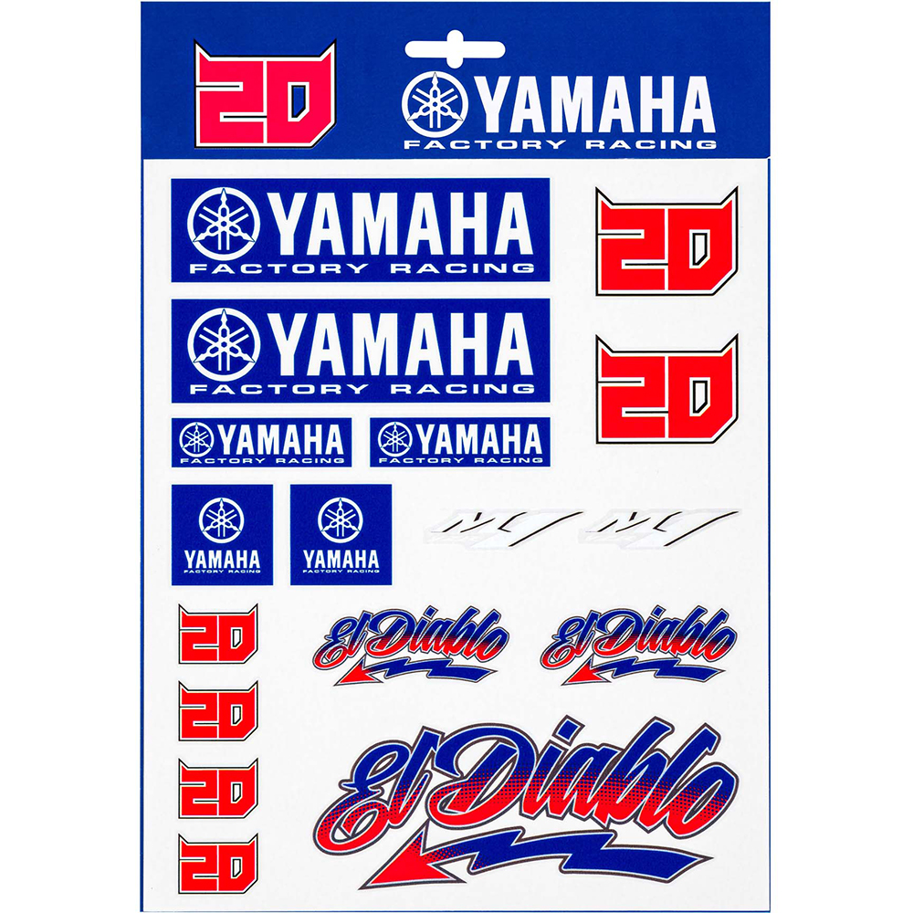 Fabio Quartararo - Stickers 20 Yamaha