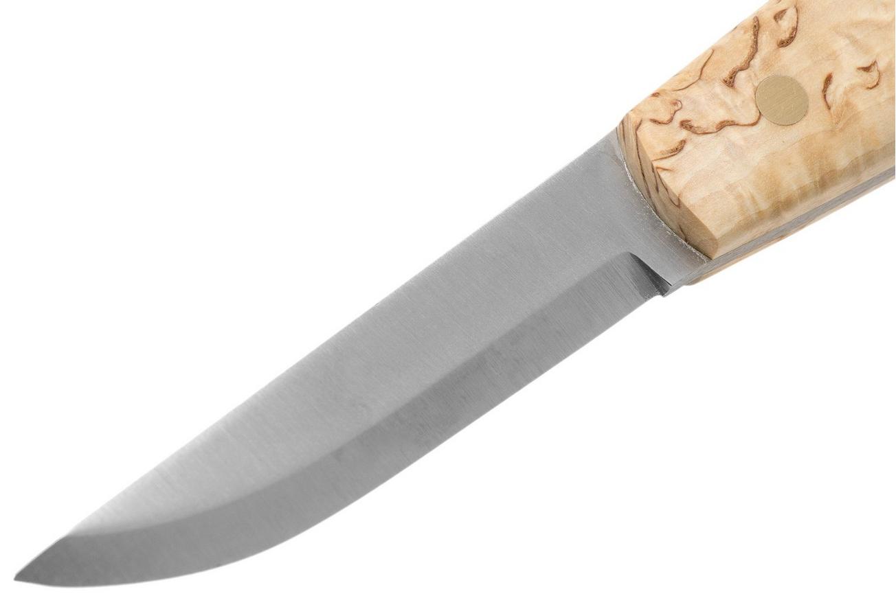 Nordic Knife Design Korpi 90 Curly-birch, 2040 vaststaand mes