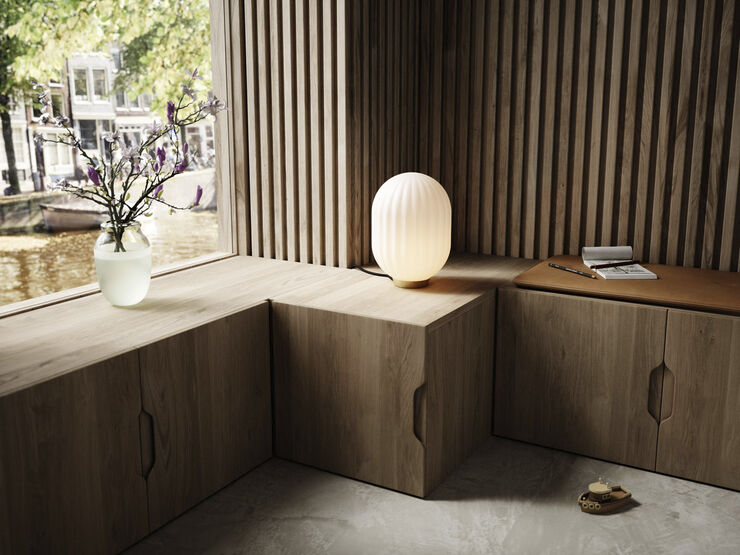 Nordic Tales Modeco  table lampe Hvid