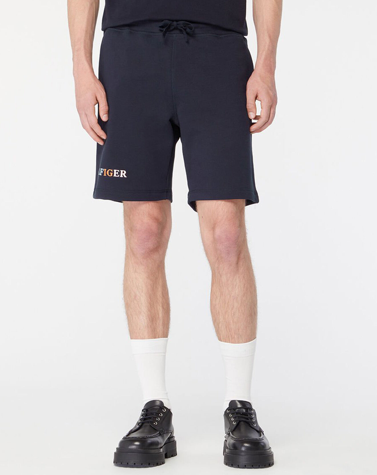 Tommy Hilfiger Short jogging Contrast Stitch bleu marine